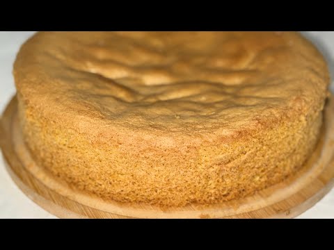 Видео: СЕКРЕТ БИСКВИТА, который НЕ ОПАДАЕТ! классический и очень простой рецепт бисквита — «1:1:1»