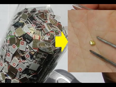 Видео: ЗОЛОТО ИЗ ~ 4500 CИМ-КАРТ!