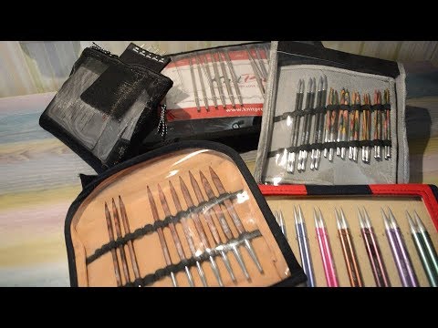 Видео: Новые спицы для вязания. ChiaoGoo, KnitPro Symfonie.