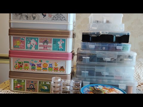 Видео: Органайзеры для хранения рукодельных помощников.