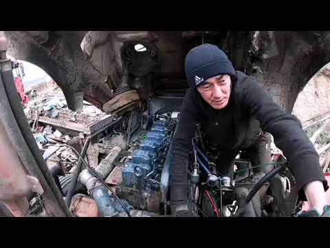 Видео: Замена поршеневой двигателя wp10#1