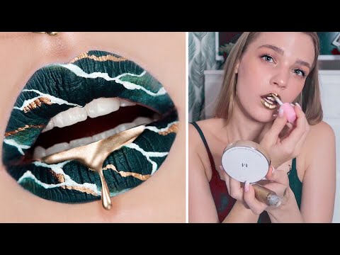 Видео: ПОВТОРЯЮ макияж губ из INSTAGRAM 💄 RINA