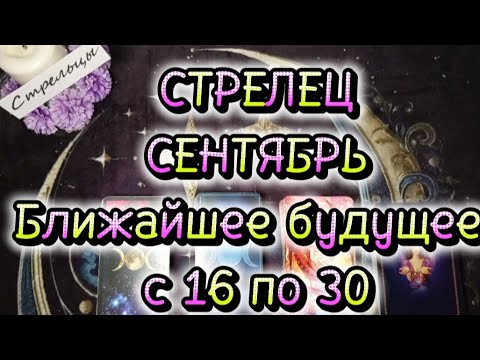 Видео: ♐СТРЕЛЕЦ♐СЕНТЯБРЬ🌓Вторая половина🌻Ближайшее будущее 🏵️с 16 по 30