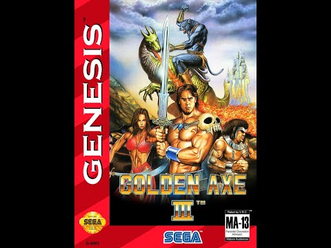 Видео: Golden Axe III Прохождение(Rus Sega)