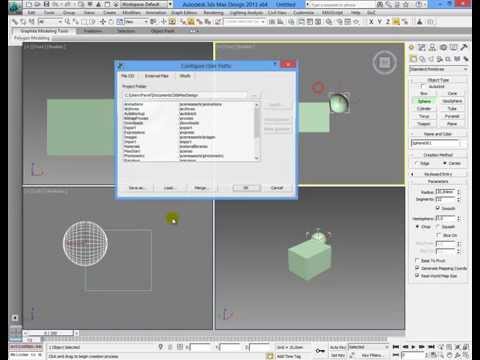 Видео: 3dsMax уроки на русском 26 (Начальная настройка 3ds Max)