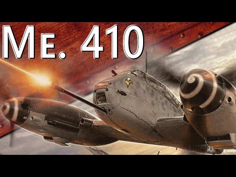 Видео: Только История: истребитель Messerschmitt Me.410 Hornisse