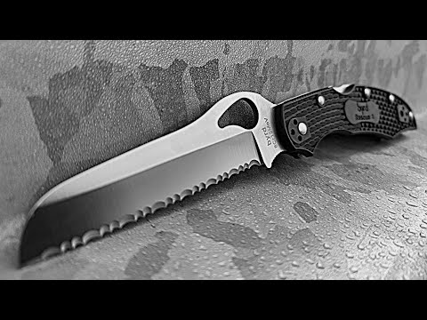 Видео: Spyderco Byrd Cara-cara rescue 2: Старикам тут не место