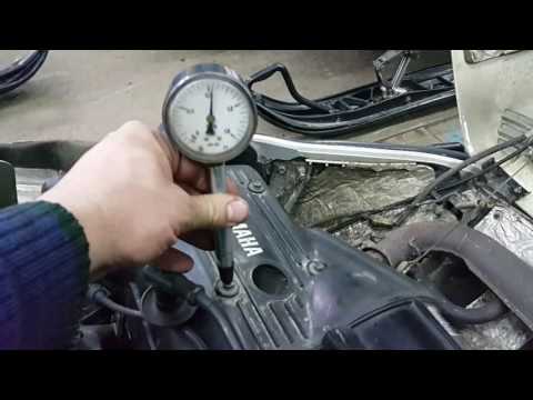 Видео: Замер компрессии на YAMAHA VIKING  540, с пробегом 10.000 км