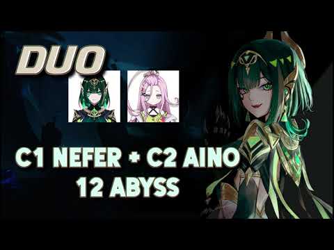 Видео: DUO Nefer(c1) + Aino(c2)|Genshin Impact Spiral Abyss 6.1|ДУО Нефер(с1)+Айно(с2) бездна Геншин Импакт