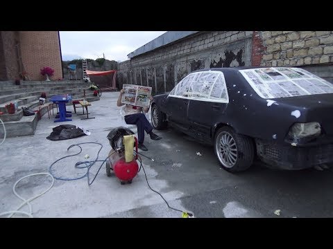 Видео: Восстанавливаем MERCEDES W140. Подготовили к полной покраске.