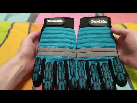 Видео: Строительные Перчатки Makita