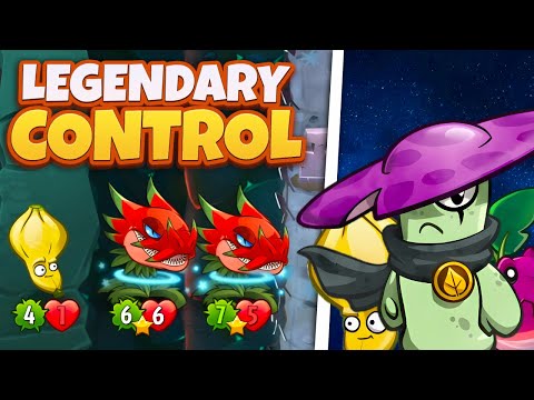 Видео: Легендарная контроль-колода Nightcap (PvZ Heroes)