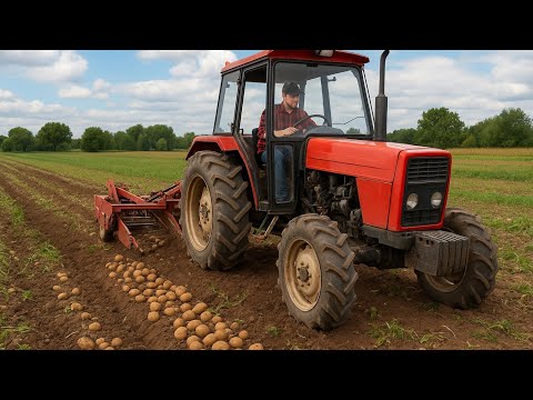 Видео: Копаю картоплю трактором 🚜🚜🚜, урожай картоплі🥔🥔2025# село#картопля #урожай #@Bogdanovich-q1 