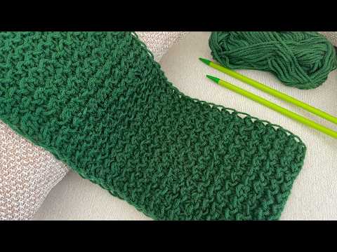 Видео: НАЧИНАЮЩИЕ! Секрет идеального ВЯЗАНОГО ШАРФА