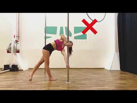 Видео: Один из вариантов выполнения “Колеса” на пилоне