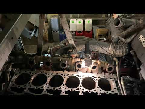 Видео: DAF105 Как Газы из камеры сгорания попадают в систему Охлаждения ….