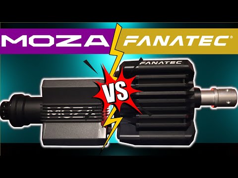 Видео: Специальный: MOZA R9 против Fanatec CSL DD 8 Нм