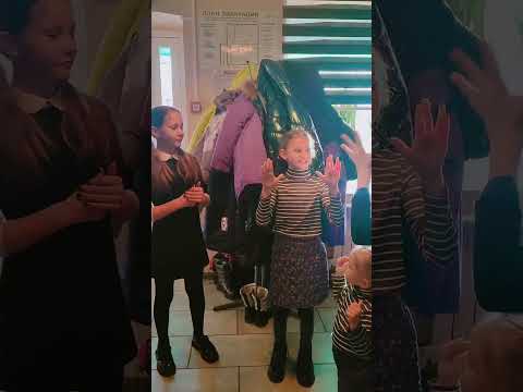 Видео: Риане - 10 лет. День рождения в стиле Wednesday. Спасск-Дальний