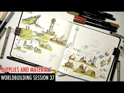 Видео: Материалы и принадлежности: Миростроительство. Сессия 37