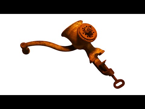 Видео: Советская мясорубка / Restoration of an unusual meat grinder from the USSR