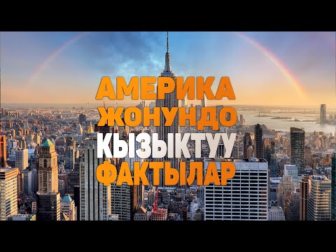 Видео: АМЕРИКА жонундо таң калычтуу 10 факт