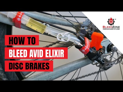 Видео: Как прокачать гидравлические дисковые тормоза Avid Elixir 1 | Комплект BleedZone