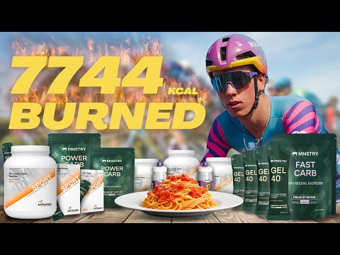 Видео: Что такое диета профессионального велосипедиста в день гонки? 🍝