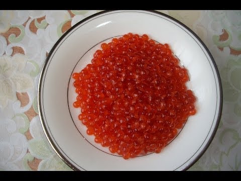 Видео: Как солить красную икру