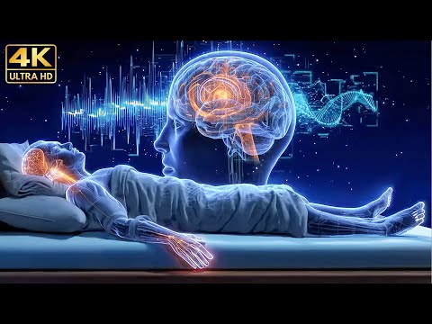 Видео: Массаж мозга во время сна, выработка мелатонина, избавление от лишних мыслей — 528 Гц