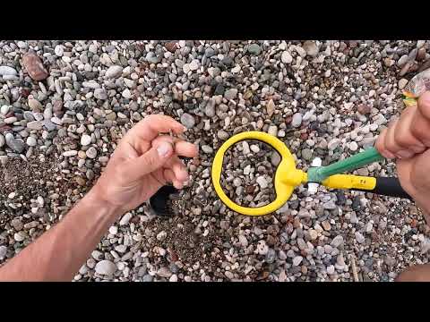 Видео: Нашёл зубы на Черногорском пляжном копе, город Бар