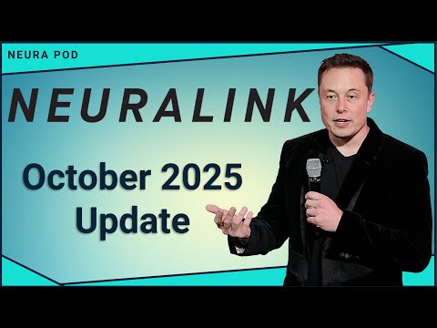 Видео: Обновление Neuralink – октябрь 2025 г.