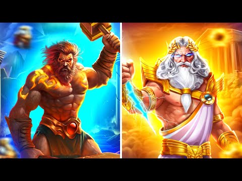 Видео: НЕВЕРОЯТНАЯ БИТВА ДЕДОВ С БАЛАНСОМ В 5.000.000 Р \ Forge of Olympus \ заносы \ битва слотов