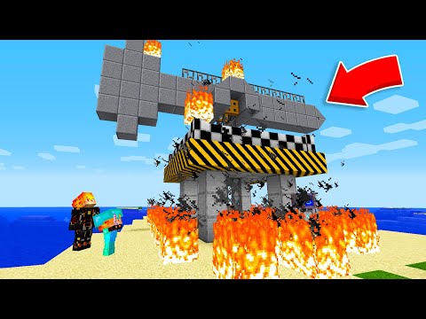 Видео: КТО ПОДЖЕГ МОЮ НЕФТЯНУЮ ВЫШКУ В МАЙНКРАФТ ! Алексбой Minecraft