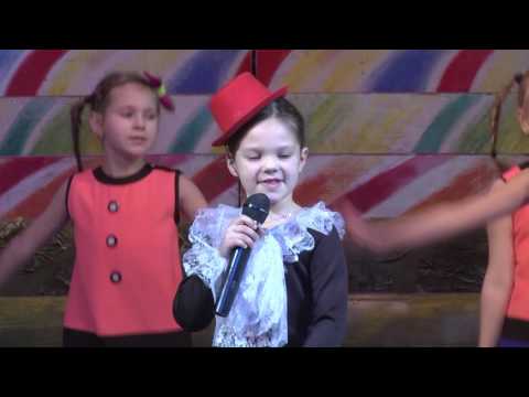 Видео: "Попурри девочки"  - новогодний концерт 2016г.