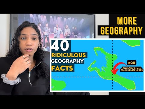 Видео: 40 случайных и нелепых фактов из географии (мысли + комментарии)
