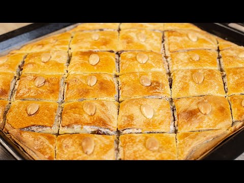 Видео: ПАХЛАВА грузинская чехури (ფახლავა) - вкуснейшая восточная сладость!