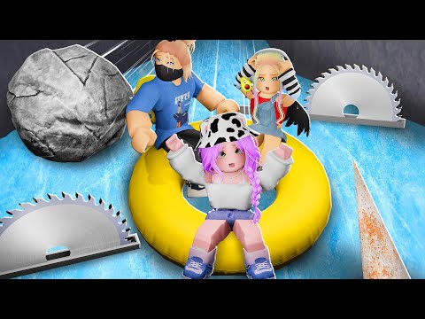 Видео: ЭКСТРЕМАЛЬНЫЙ СПУСК НА ВАТРУШКЕ! Roblox 100 Player Sledding