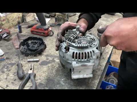Видео: Ремонт генератора Mercedes-Benz ML164 3.0d