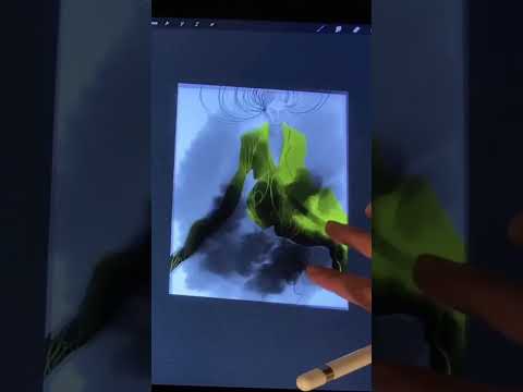 Видео: Любимые кисти Procreate #procreate #artshorts #диджиталарт  #fashionsketch #скетч