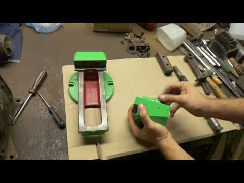 Видео: Станочные тиски 125 мм - мажем губы ;)