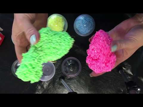 Видео: АСМР. Шариковый пластилин. Антистресс. Шёпот. Триггеры. Ball clay. Whisper. Triggers. ASMR.