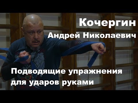 Видео: Seminar 45: Кочергин Андрей Николаевич Подводящие упражнения для ударов руками