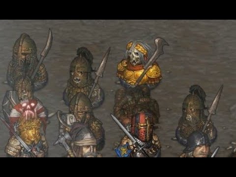 Видео: Battle Brothers: Beasts & Exploration - прохождение Монолита на эксперте. Black monolith