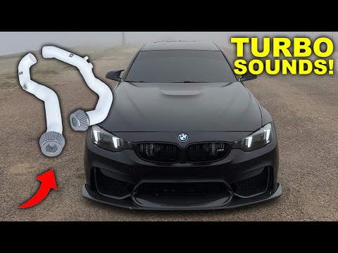 Видео: Установка ГРОМКИХ ПЕРЕДНИХ ВОЗДУХОЗАБОРНИКОВ на мой F80 M3!