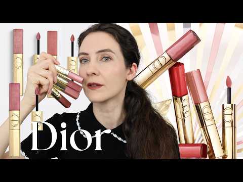 Видео: Я влюблена! 😍❤️ Два ЛУЧШИХ праздничных релиза: помада Rouge Dior Sequin Duo и ещё одна...