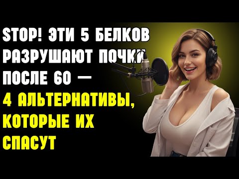 Видео: STOP! Эти 5 белков разрушают почки после 60 — 4 альтернативы, которые их спасут | Здоровье пожилых