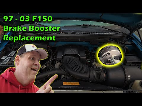 Видео: Замена усилителя тормозов на Ford F-150 1997-2003 годов | Модернизация для моделей 97-99 годов!