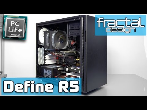 Видео: Обзор корпуса Fractal Design Define R5 - строго, тихо, холодно + сборка