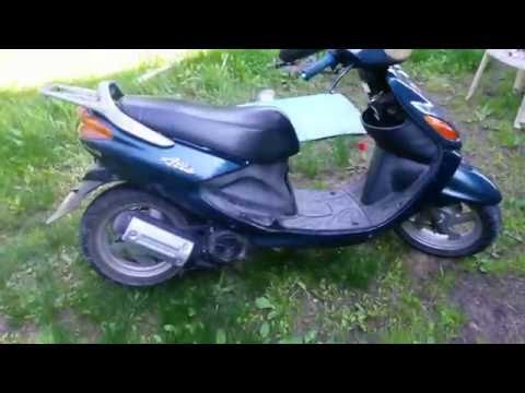 Видео: Yamaha Grand Axis 100 (+ 20 КМ/Ч!!!)  ЗАМЕНА ГЛУШИТЕЛЯ