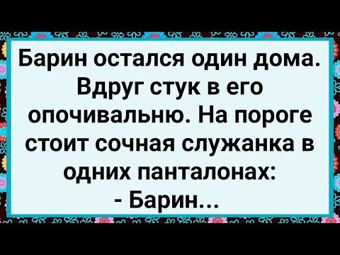 Видео: Как Барин Один Дома Остался! Большой Сборник Свежих Смешных Жизненных Анекдотов!